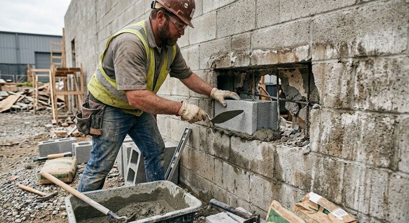 Block Wall Repair in Hialeah, FL