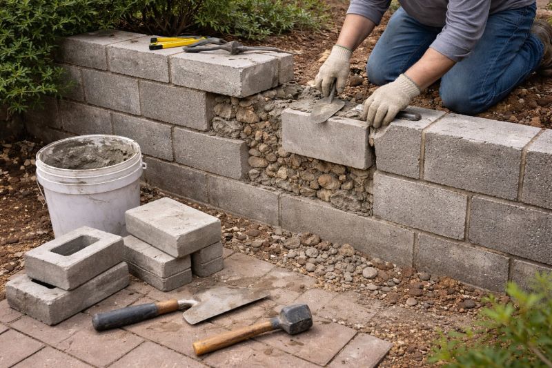 Block Wall Repair in Miami Beach, FL