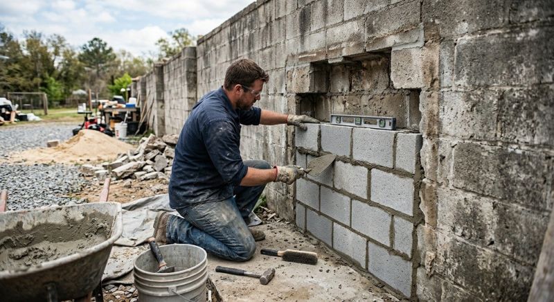 Block Wall Repair in Opa Locka, FL