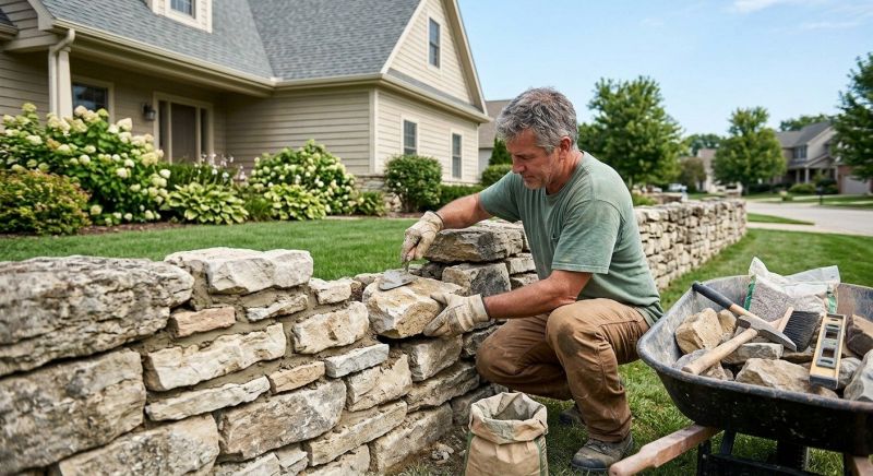 Brick Fence Repair in Miami, FL