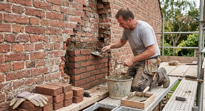 Brick Fence Repair in Miami, FL