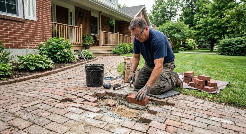 Brick Flatwork Repair in Miami Beach, FL