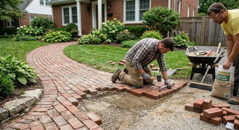 Brick Pathway Repair in Miami, FL