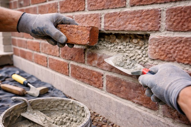 Brick Stairs Repair in Key Biscayne, FL