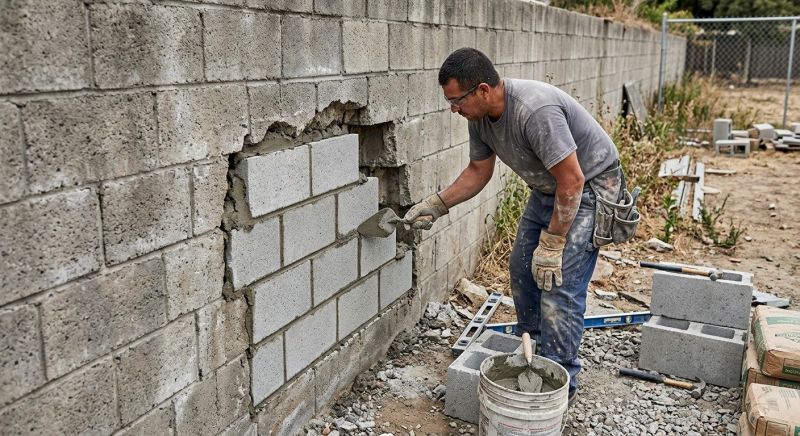 Concrete Block Repair in Miami, FL