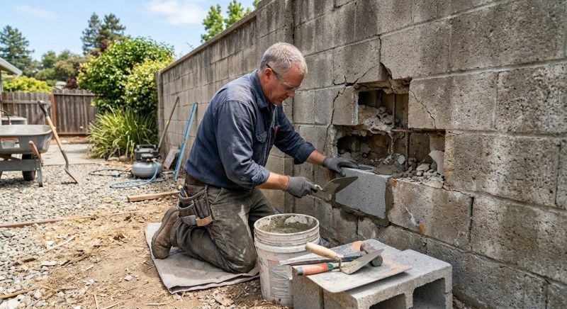 Concrete Block Repair in Miami, FL