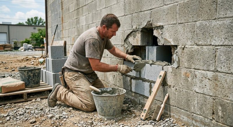 Concrete Block Repair in Miami, FL