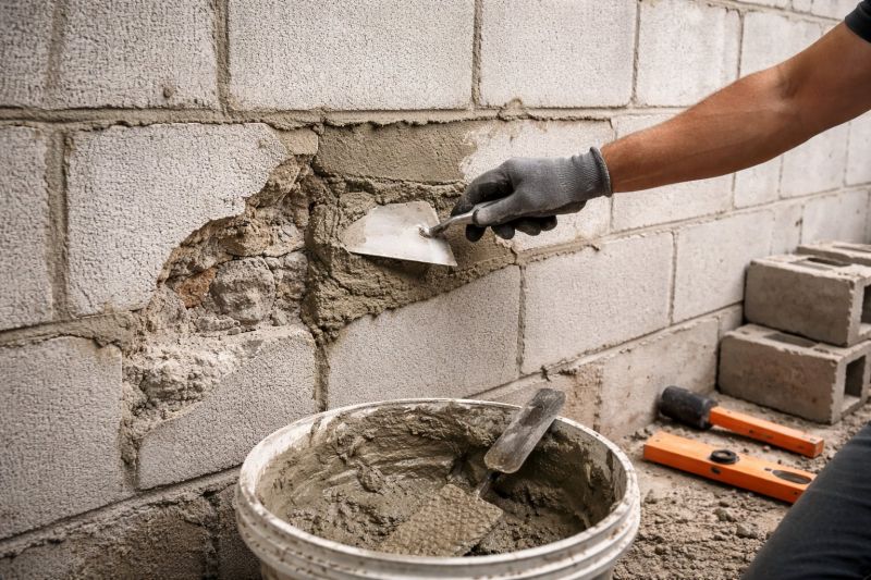 Concrete Block Repair in Miami Dade County, FL