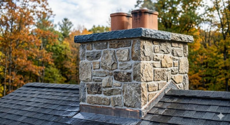 Stone Chimney Installation in Key Biscayne, FL