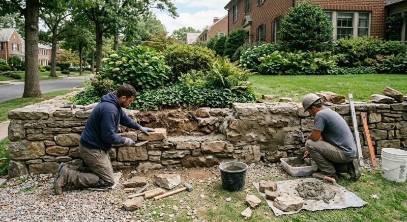 Stone Column Repair in Miami, FL