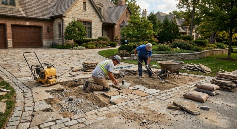 Stone Driveway Repair in Miami, FL